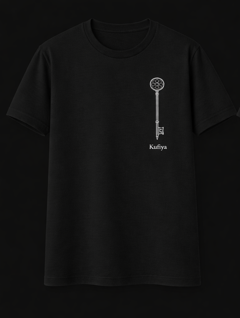 Return Key Tee – Kufiya Essential - T-Shirts t-shirt design